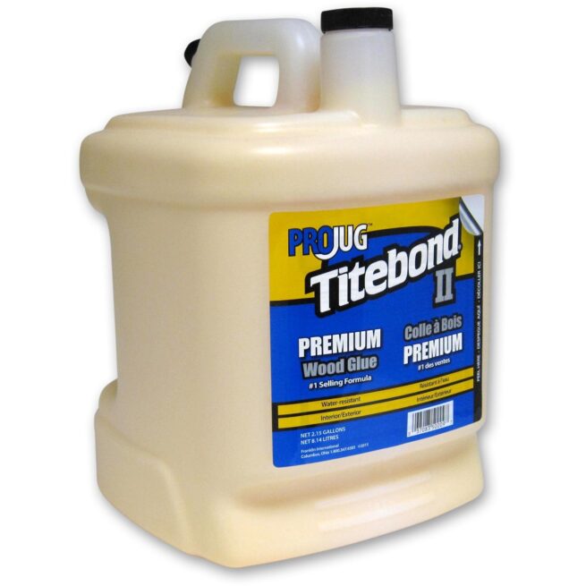 TITEBOND II PREMIUM WOOD GLUE - 8 LITRES (2.1 US GALL) 101757