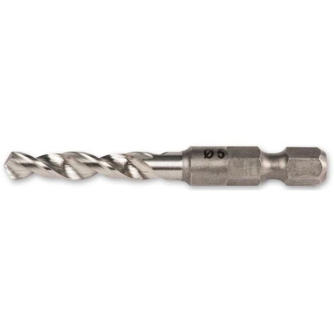 FISCH Universal Twist Drill Hex Shank - 5 mm 107405