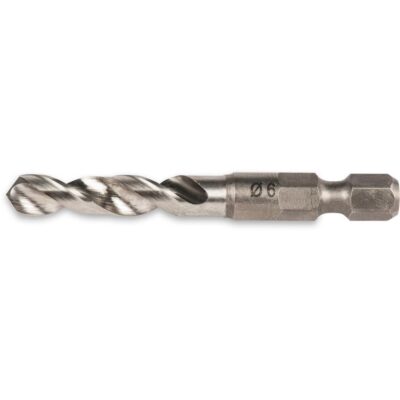 FISCH Universal Twist Drill Hex Shank - 6 mm 107407