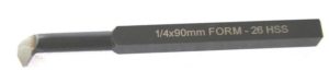 Mini Traditional HSS Internal Threading Tool 1/4 inch Square 60′ Metric