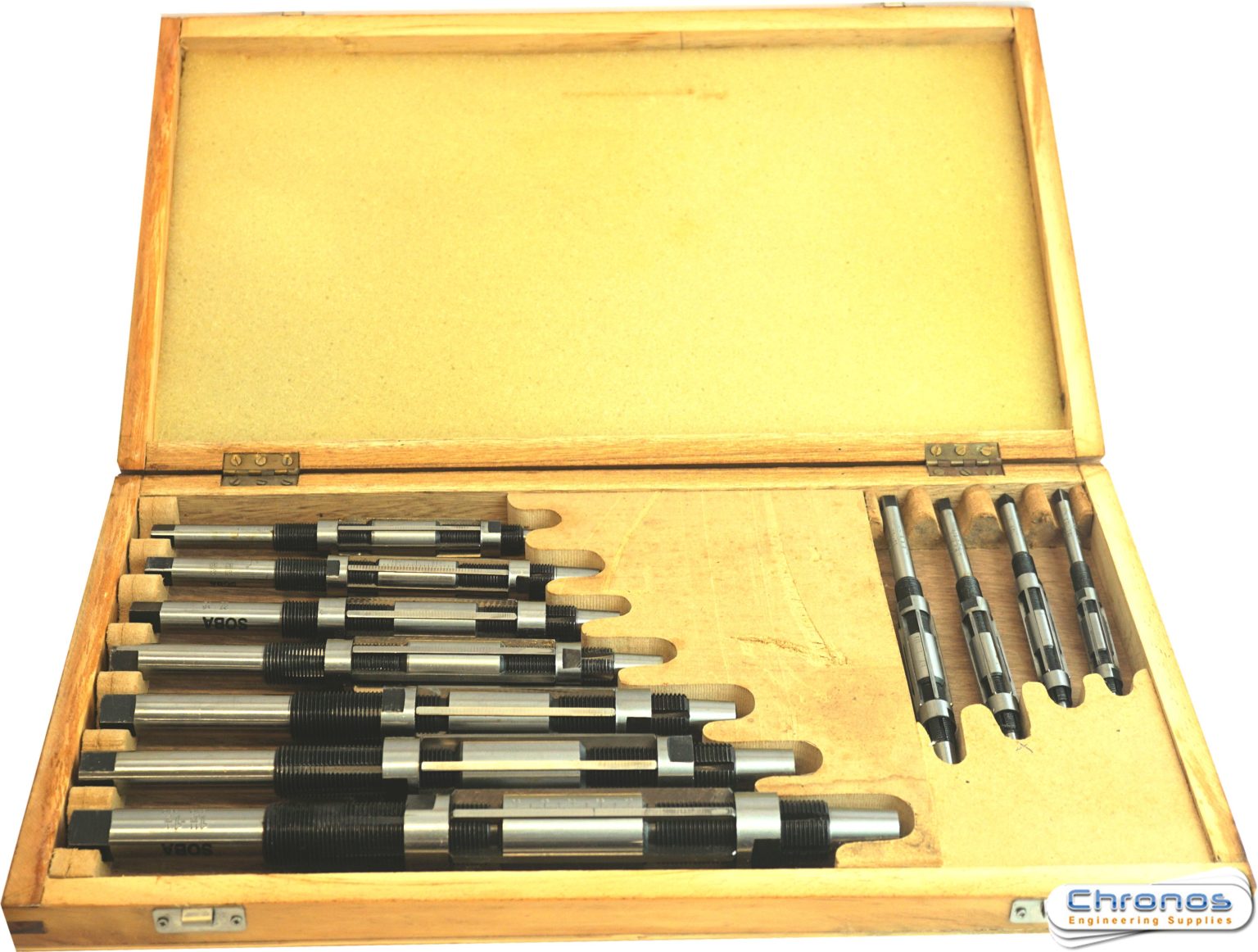 Expert HSS Adjustable Reamer Set 15/32 1 1/2 Chronos Engineering