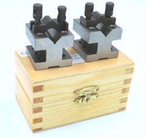 Small Ultra Precision Vee Block and Clamp Set 1 3/8 inch x 1 3/8 inch ...