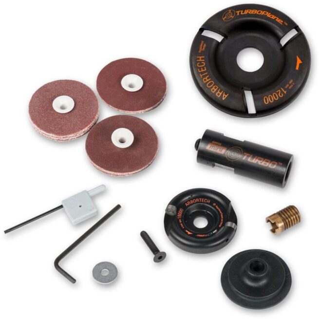 Arbortech Mini TURBO Plane Kit & TURBO Plane Blade