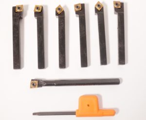 Set of 6mm Glanze Mini Indexable Turning Tools