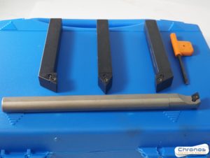 Set of 12mm Glanze DCMT Indexable Turning Tools