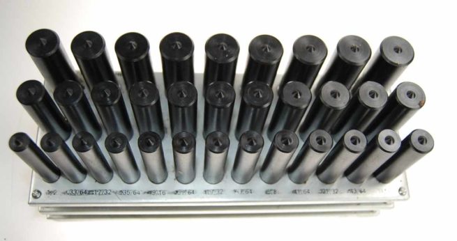 Imperial Transfer Punch Set 1/2 - 1"  SORRY OUT OF STOCK