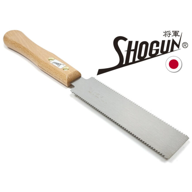 Shogun FLD120 Japanese Double Edged Flush Cut Pull Saw 120mm Length