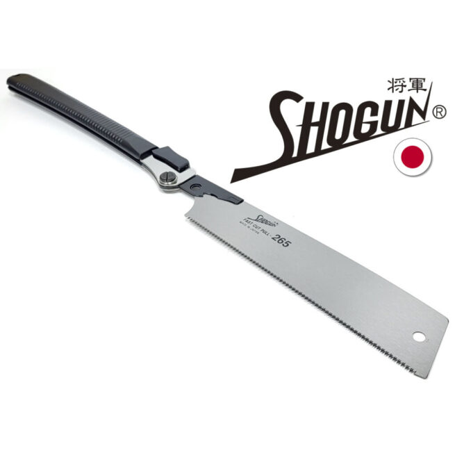 Shogun OK265FLD Japanese Folding Crosscut Pull Saw 265mm Length